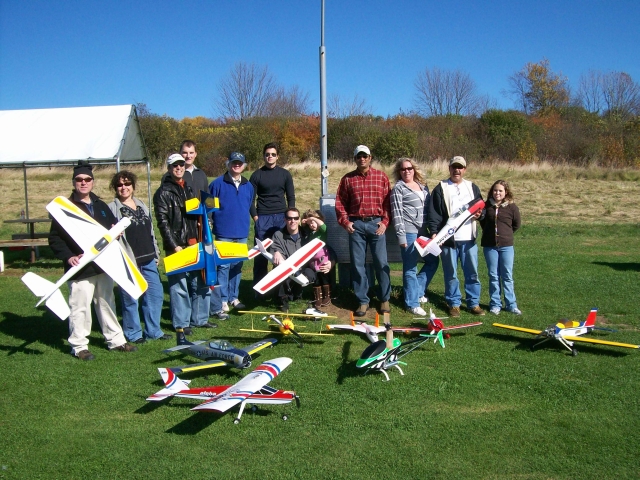 AeroJunkies at Burlington RC Flyers Club field on a gorgeous October day