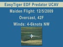 EasyTiger EDF Predator UCAV